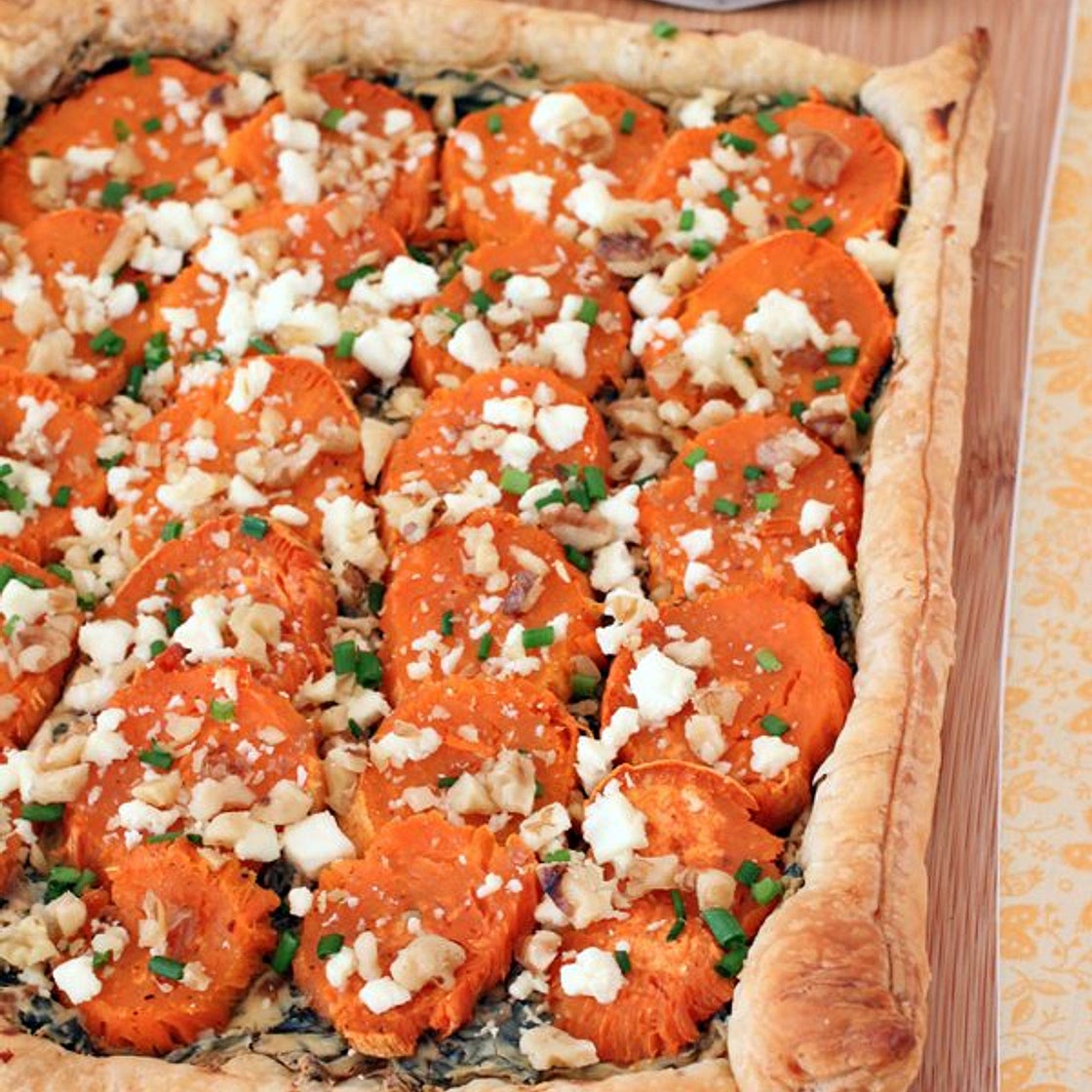 SWEET POTATO PUFF PASTRY GALETTE