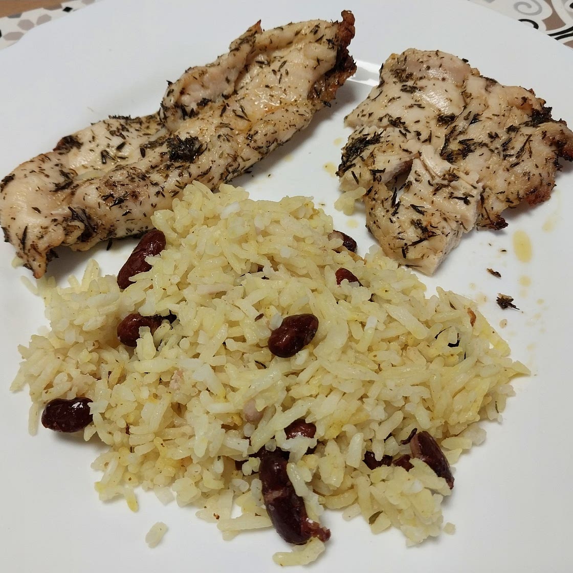 Poulet au thym citron