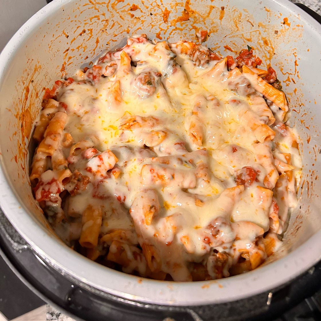 Instant Pot Baked Ziti