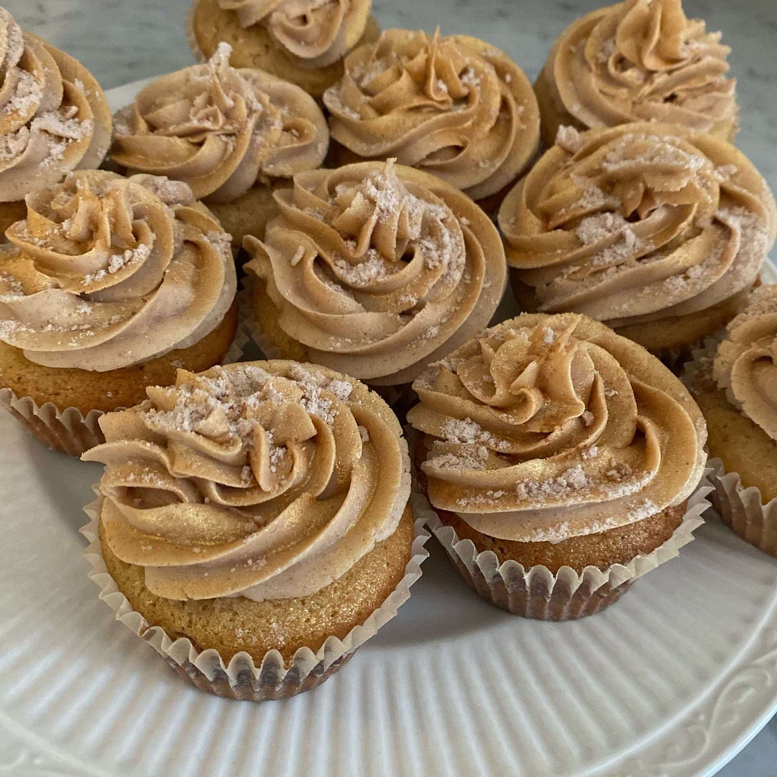 Coffee Cake Cupcakes