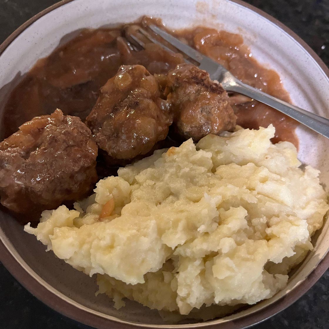 Slow-Cooker Salisbury Steak Meatballs