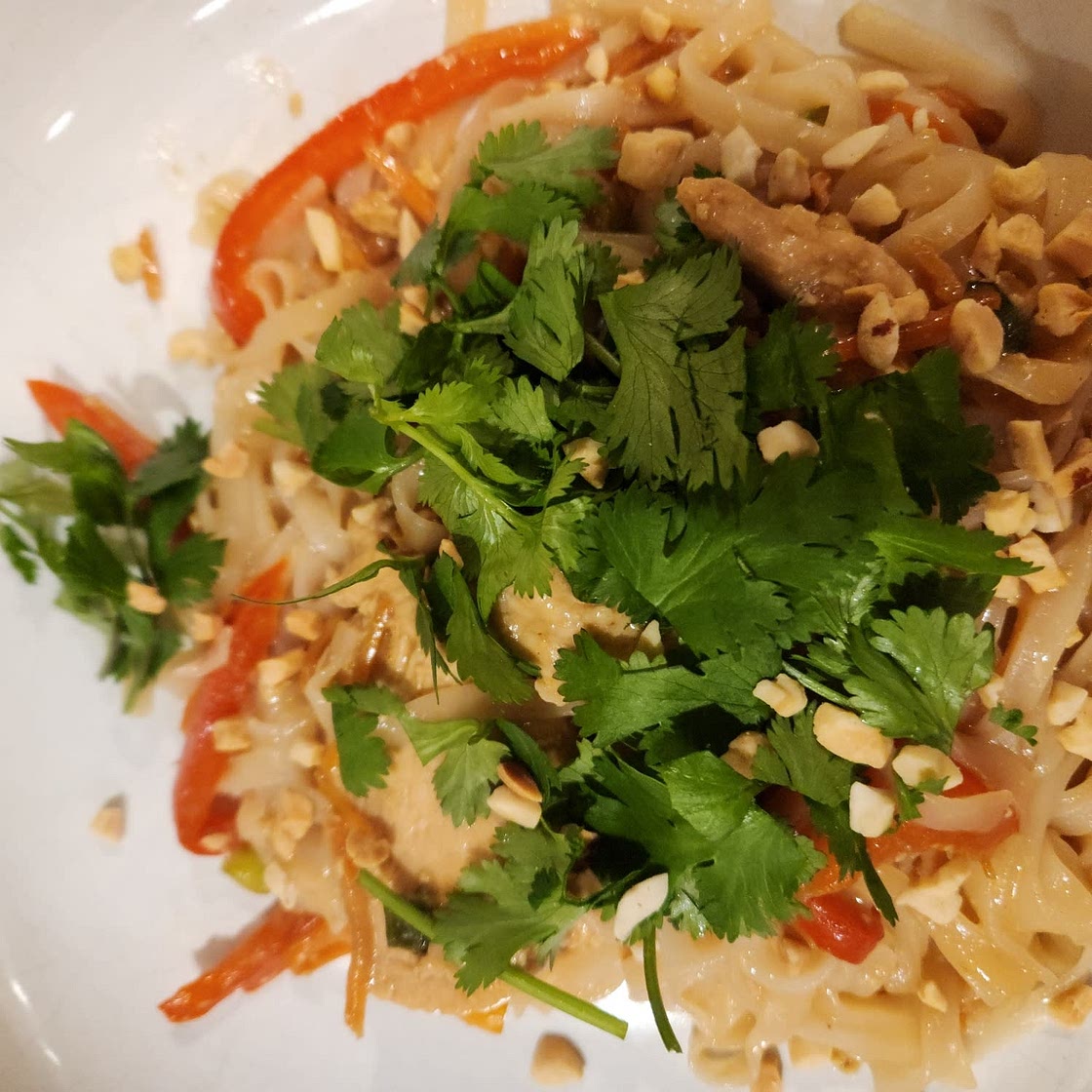 Pad Thai (with Chicken or Shrimp)