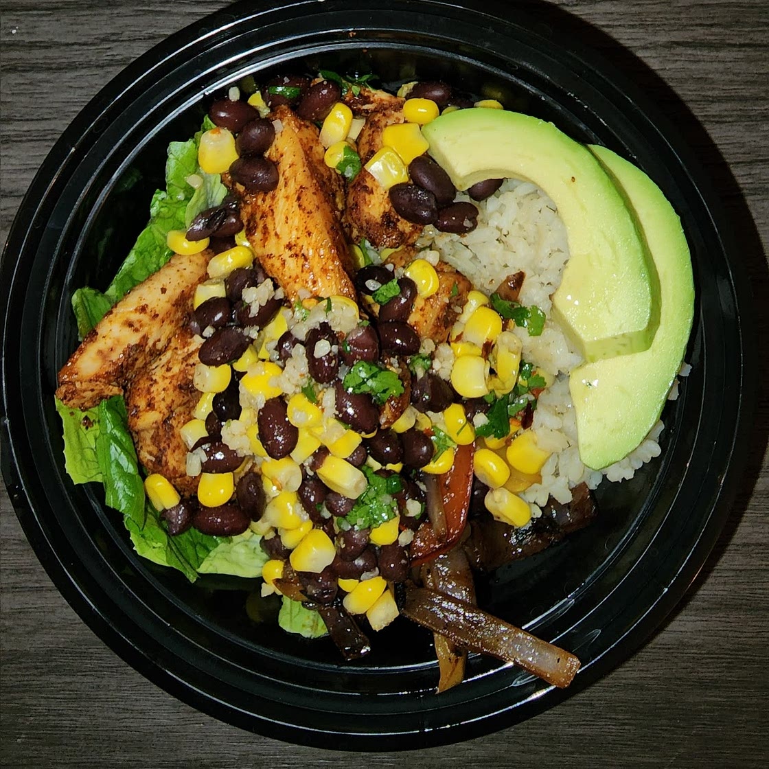 Fajita Chicken Burrito Bowl