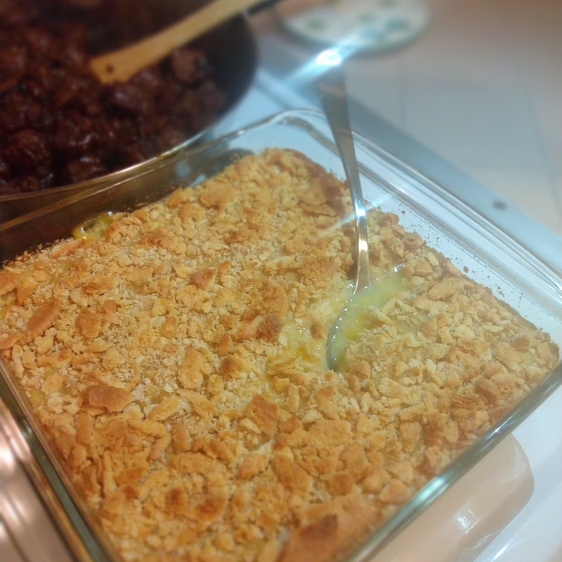 Grandma's Cream Corn Casserole