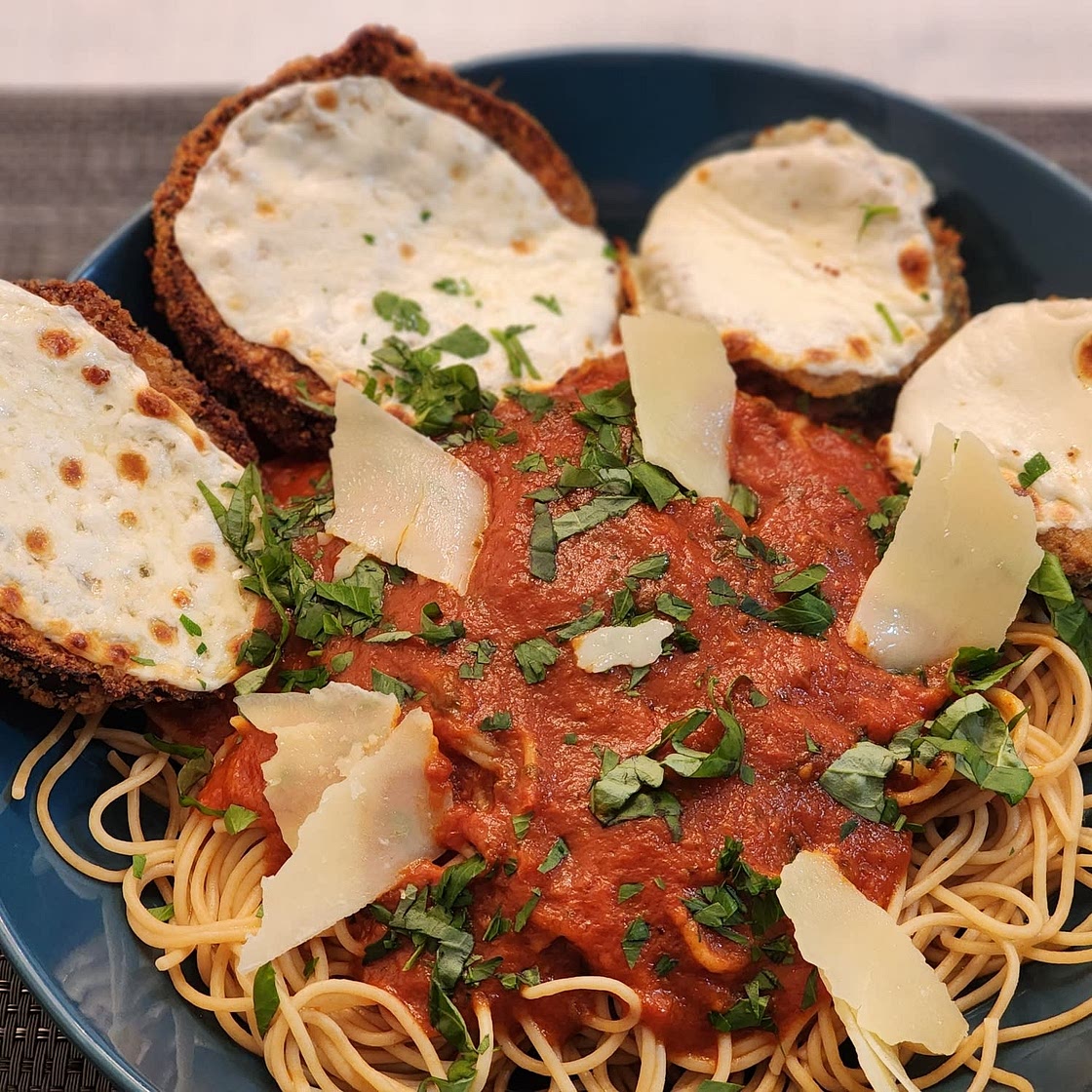 Giant Zucchini Parmesan