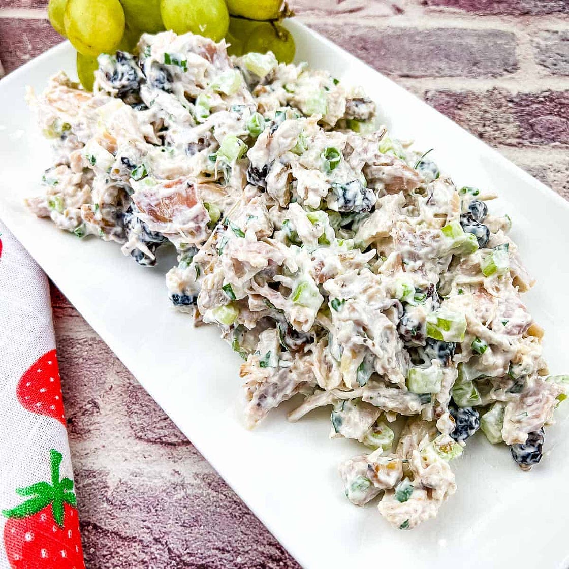 Chicken Salad with Cranberries and Walnuts