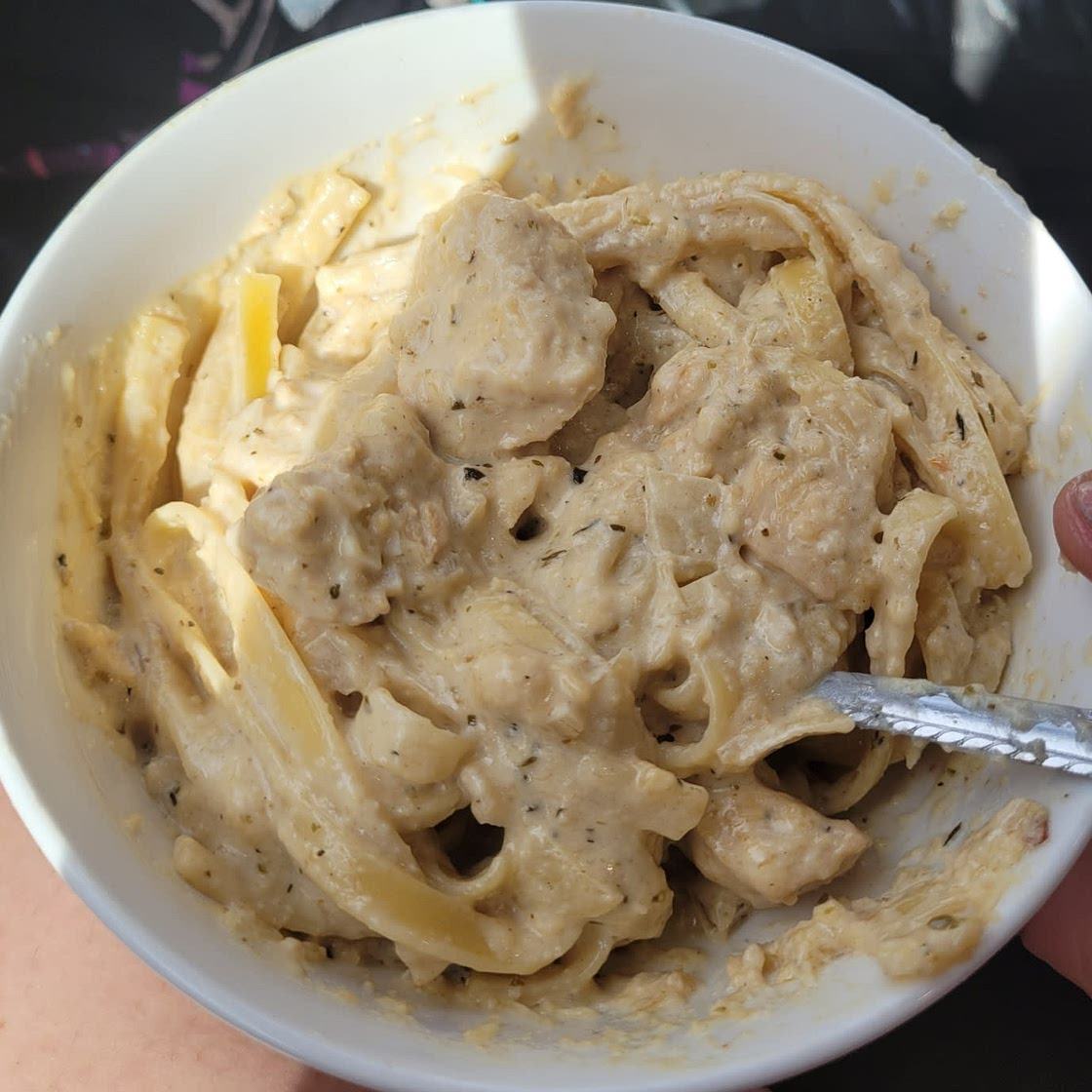 White Wine Garlic Butter Bucatini