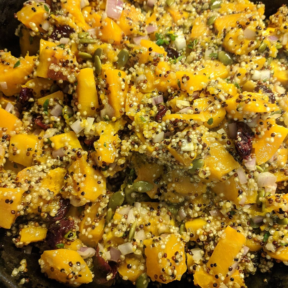 Butternut Squash Quinoa Salad