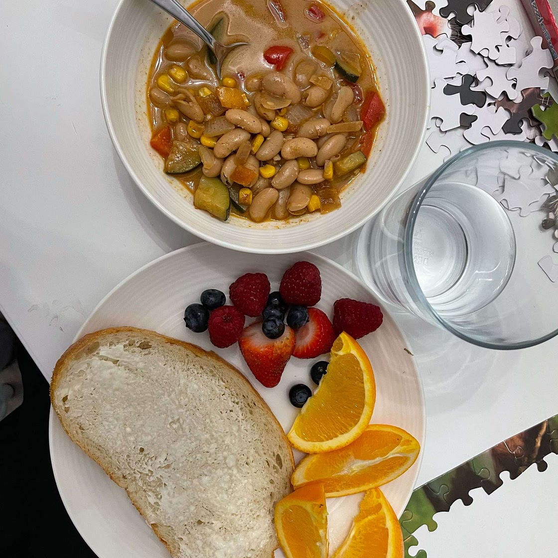 Vegetarian White Chili