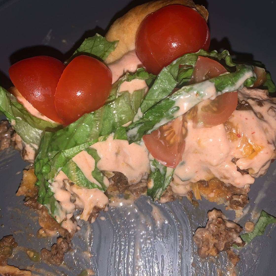 TACO PIE - an easy recipe for dinner! The secret sauce makes it over the top!