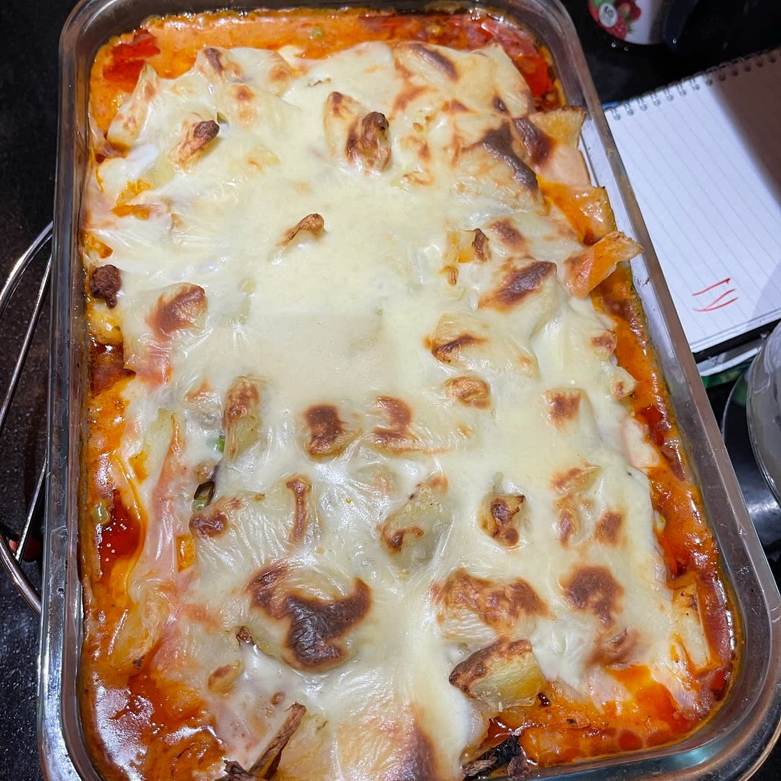 Lamb & potato bake