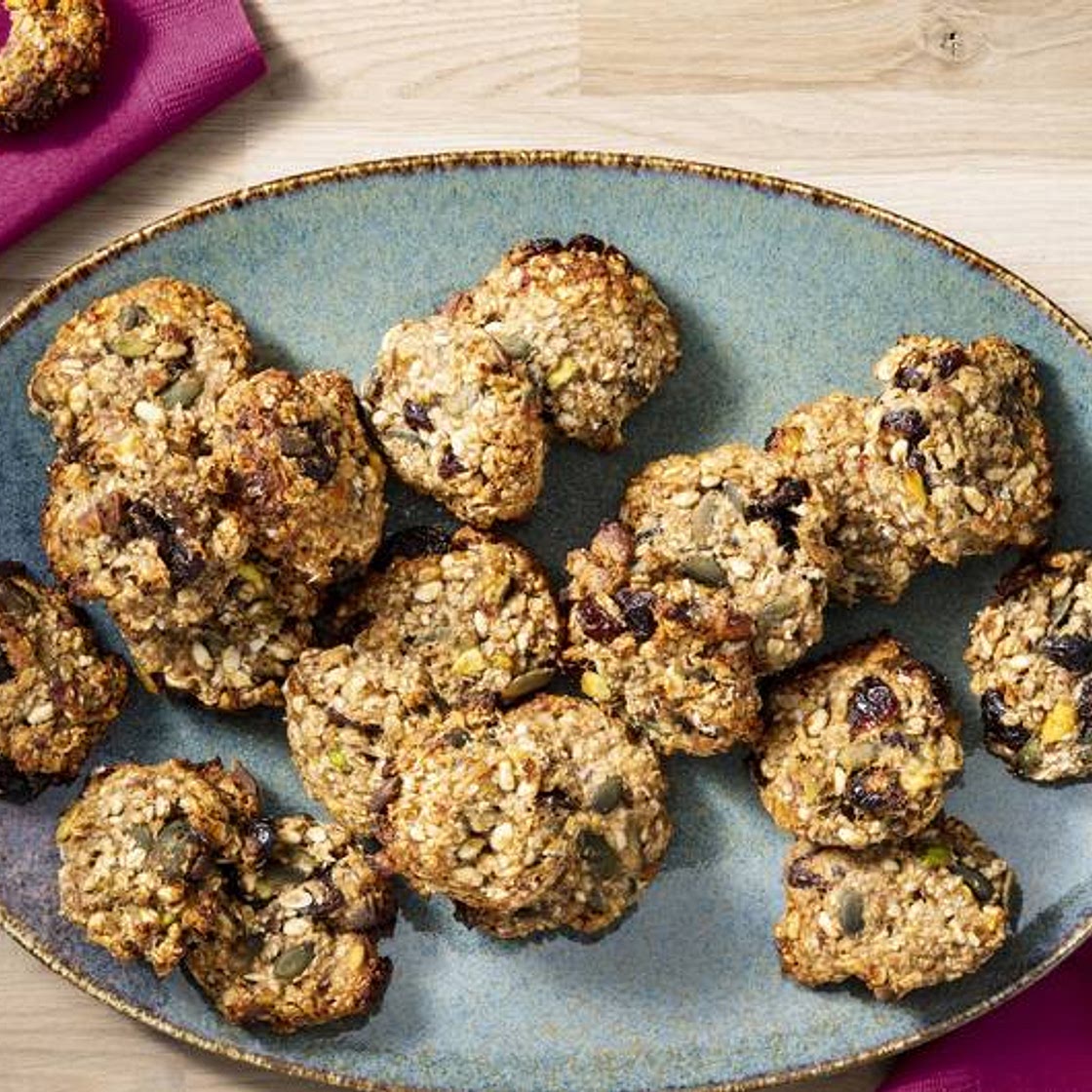 Energy Trail Mix Cookies