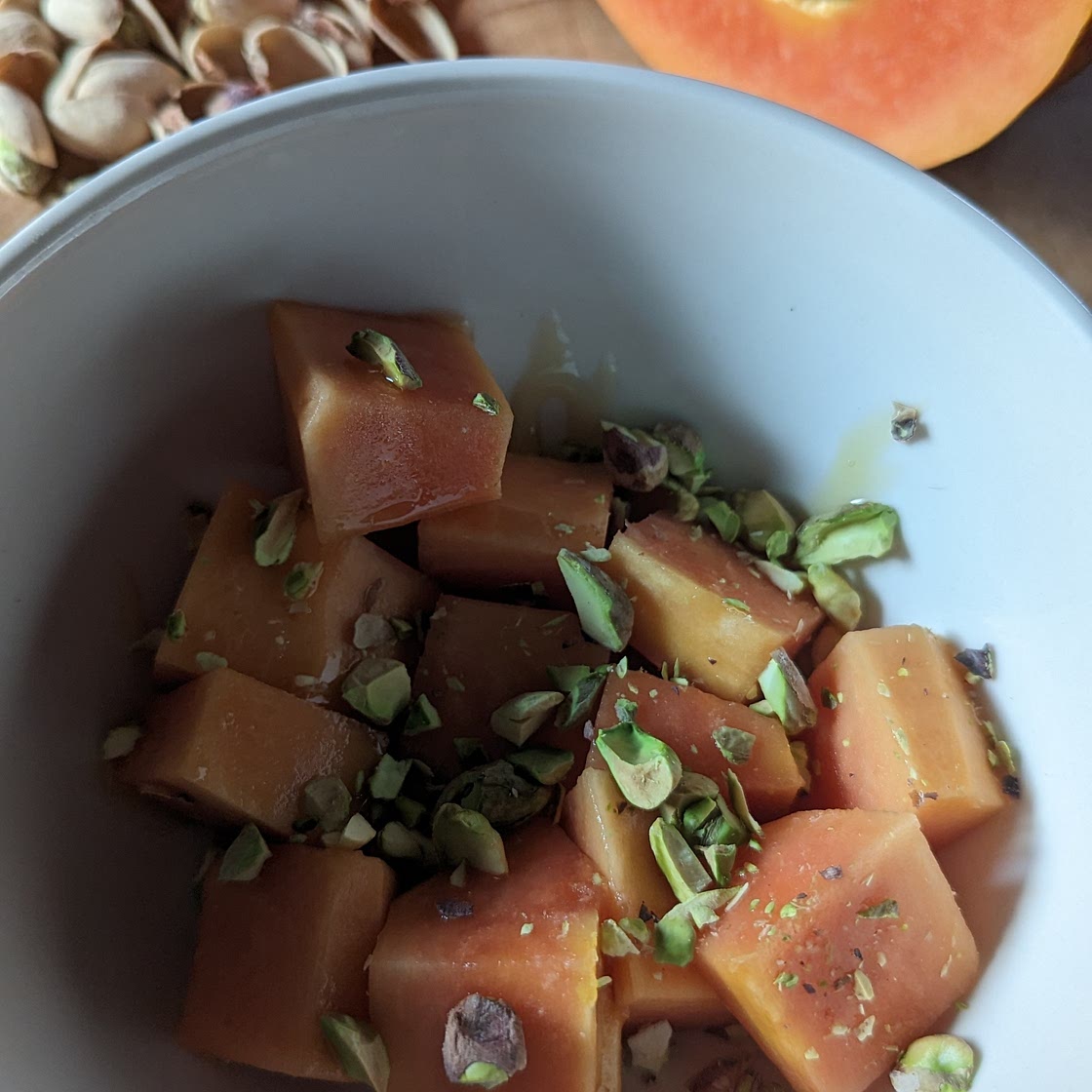 Papaya & Pistachios