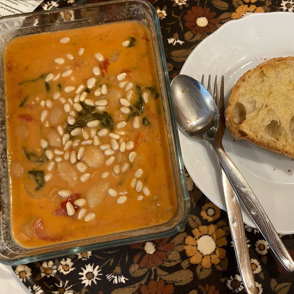 Quick & Creamy Butter Bean Bowl