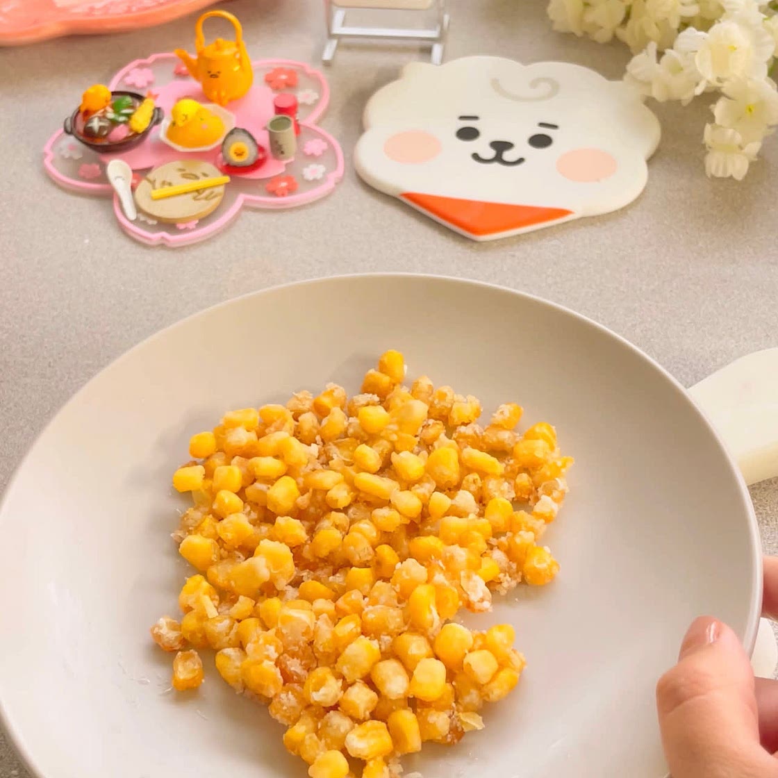 Chinese Corn Pancake (Fried Corn Fritters)