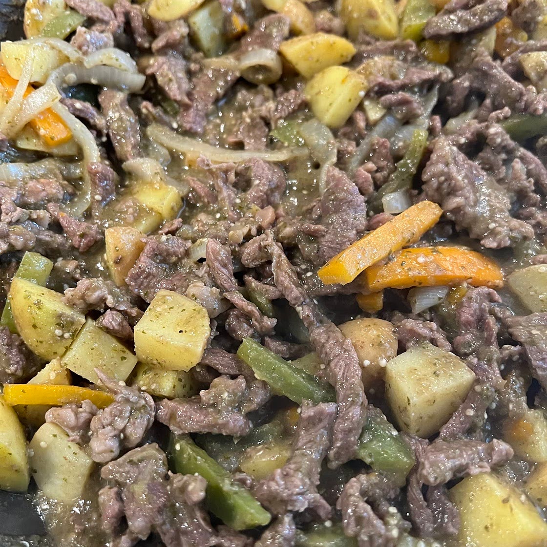 BISTEAK Y VERDURAS 