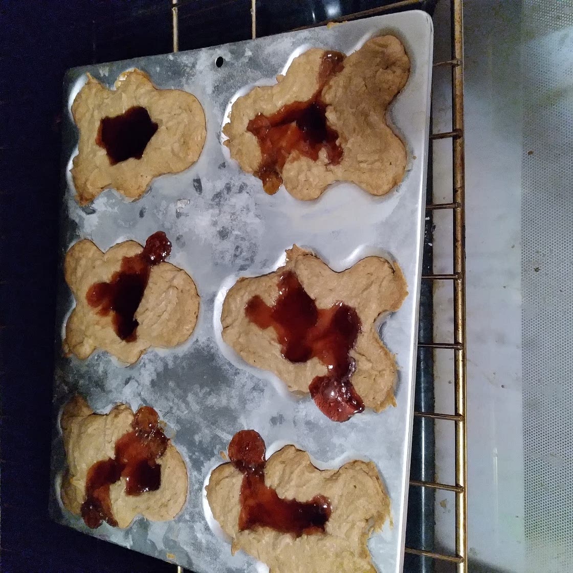 3-Ingredients Peanut Butter Cookies