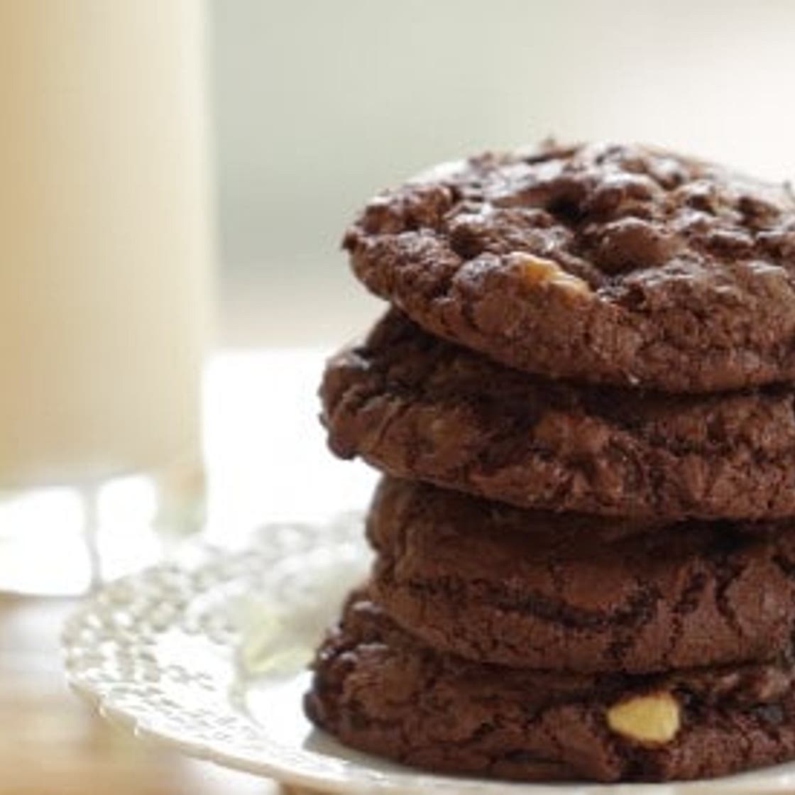 Double Chocolate Chunk Cookies