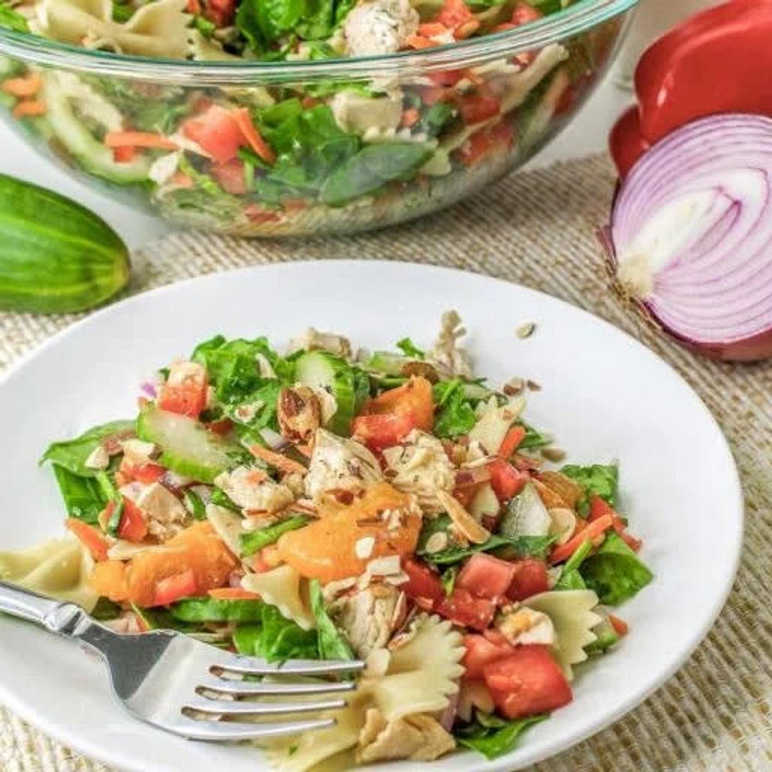 Mandarin Chicken Pasta Salad Recipe