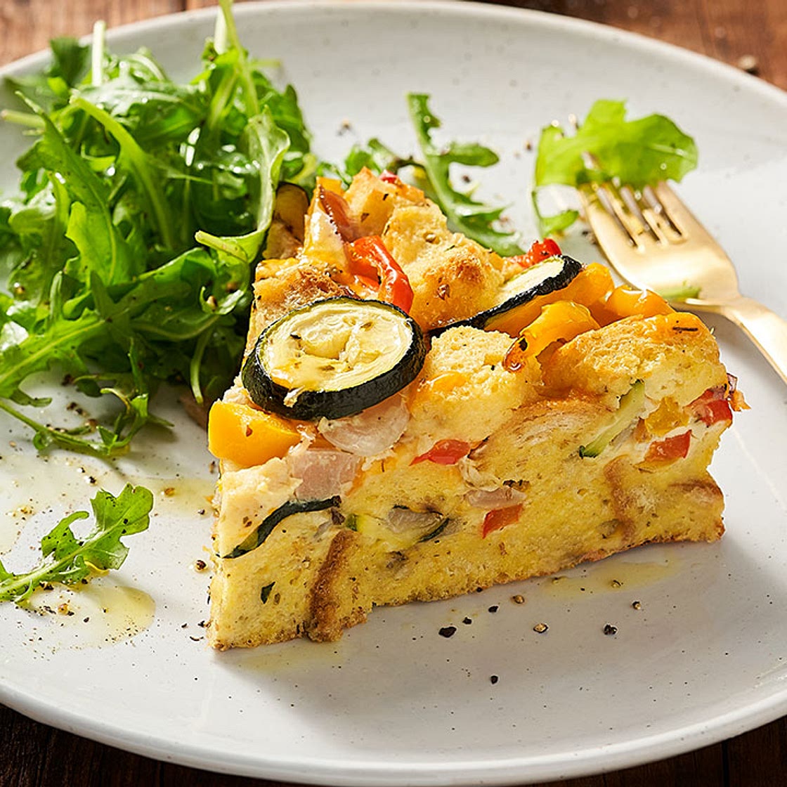 Tarte aux légumes façon frittata