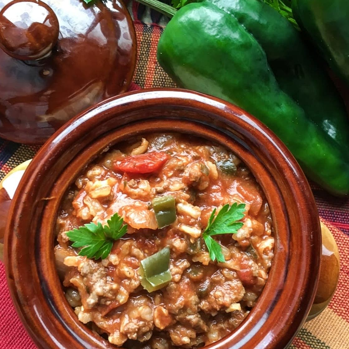 Instant Pot Stuffed Pepper Soup
