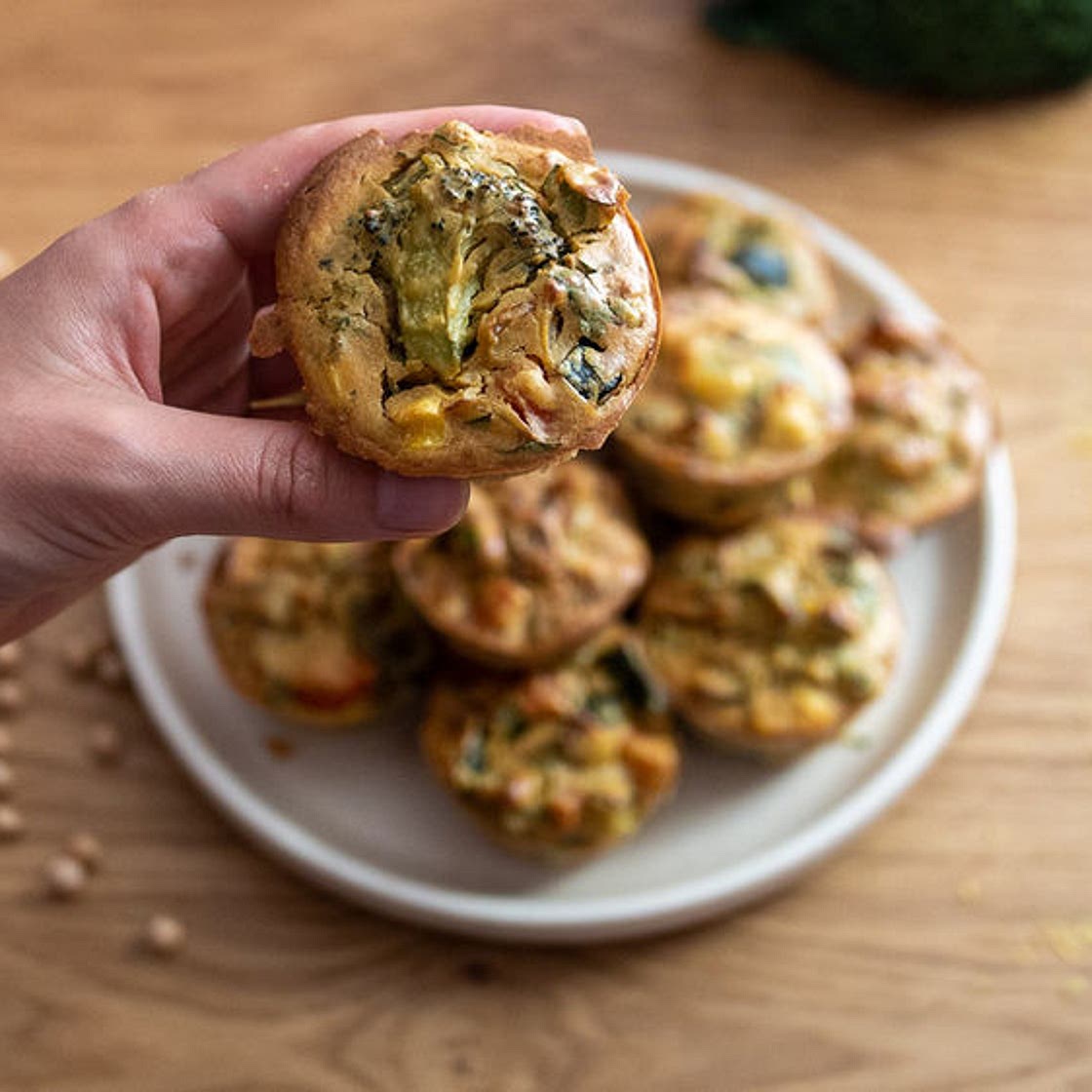 CHICKPEA MUFFINS