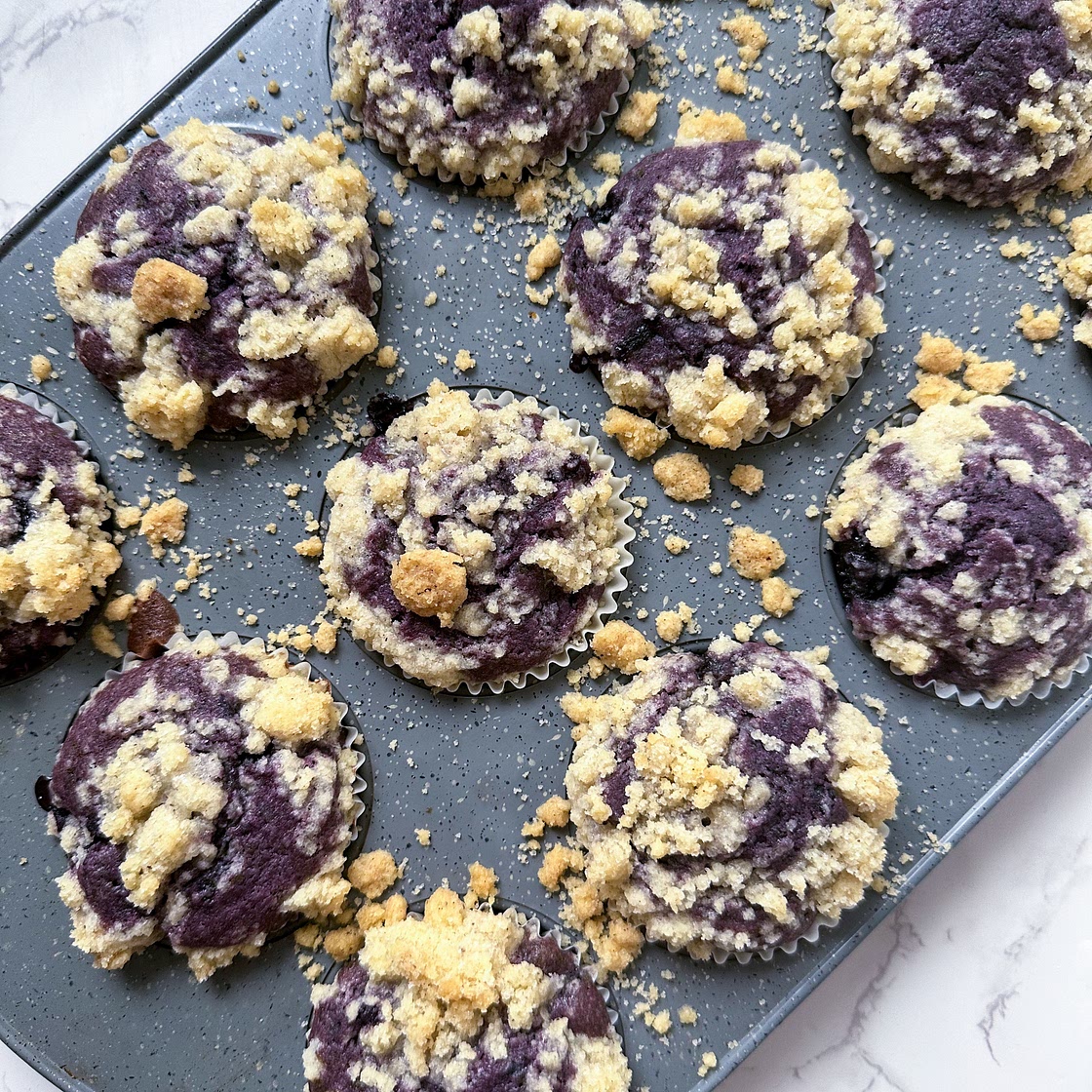 Blueberry muffins