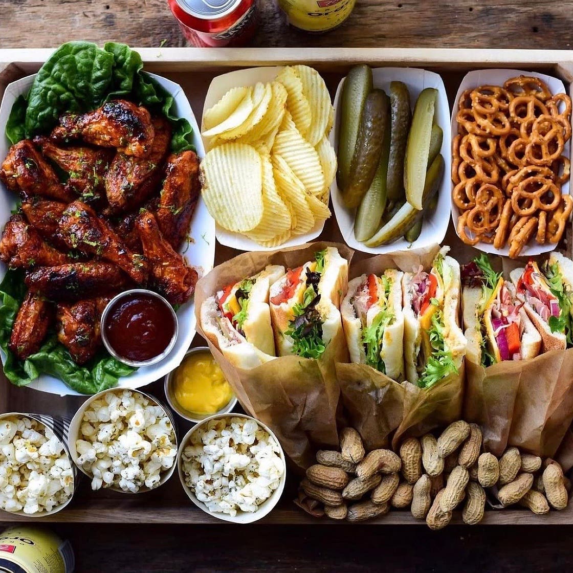 Super Bowl Chautcuterie Board