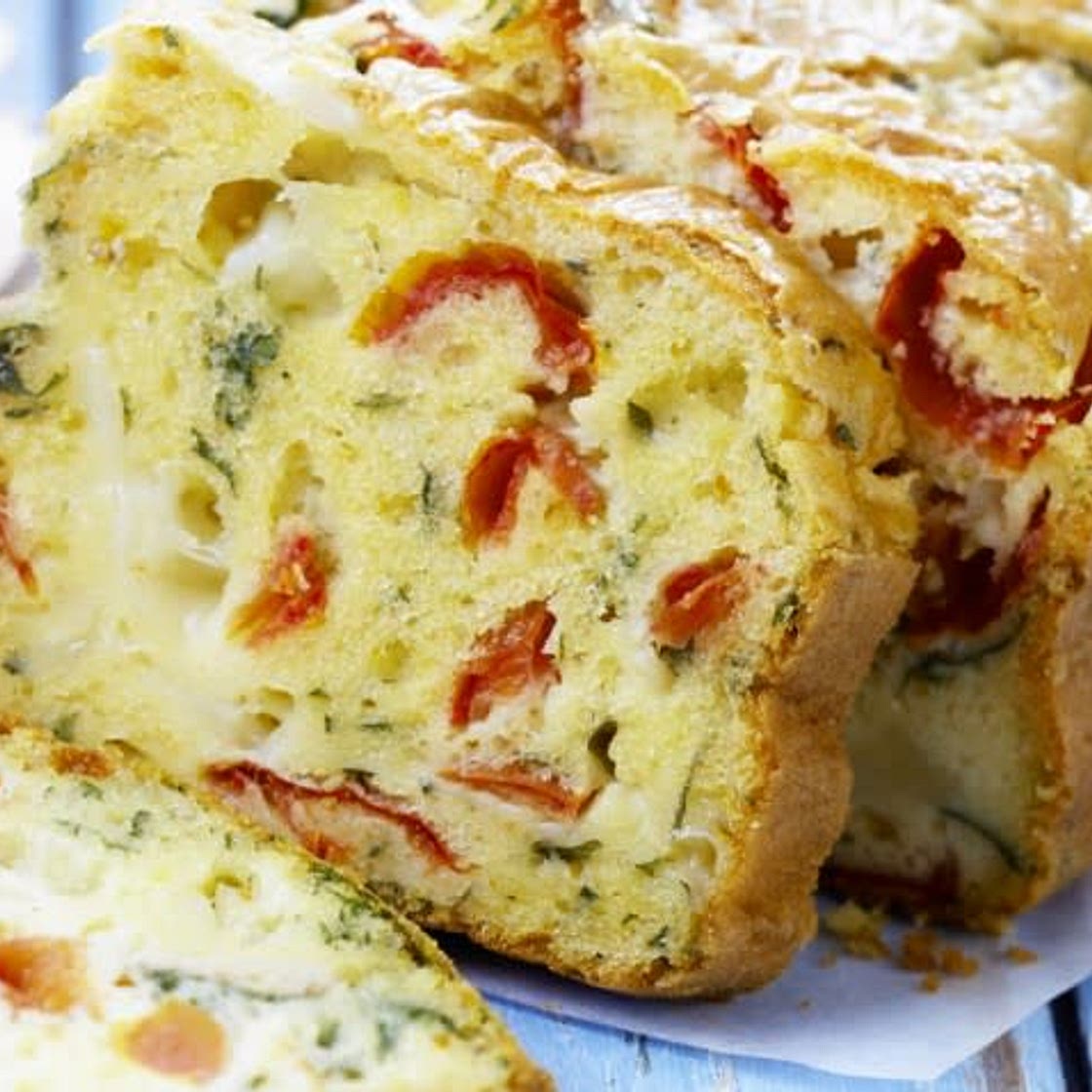 Moelleux tomates chèvre miel