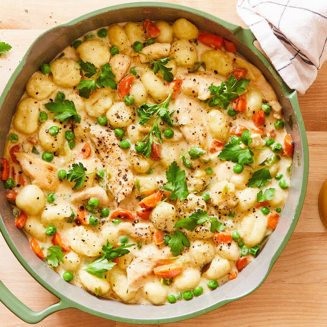 Creamy Chicken & Gnocchi Dumplings