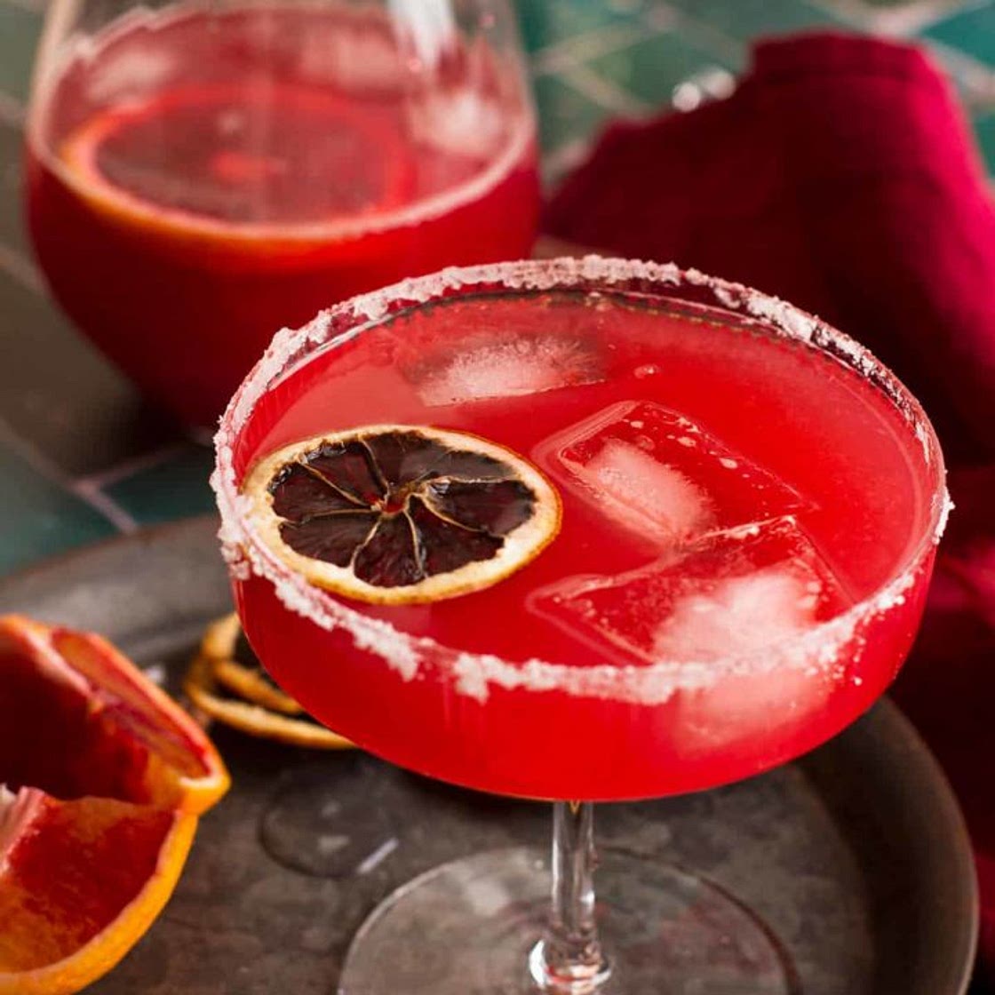 Blood Orange Margarita Cocktail