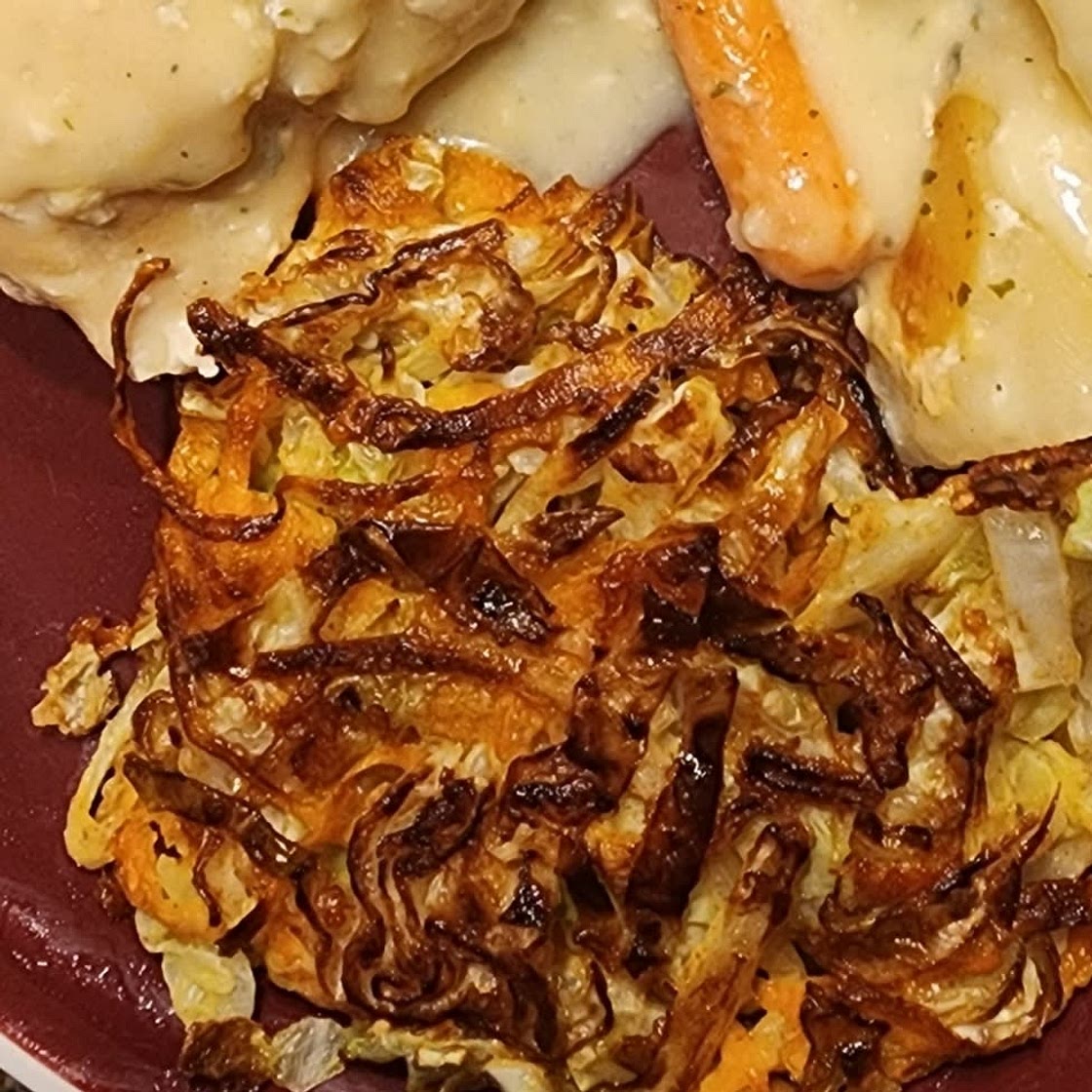 Cabbage Fritters (Fried or Baked)