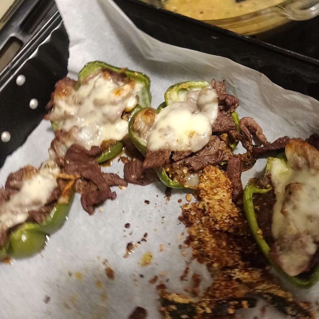 Cheesesteak Stuffed Peppers