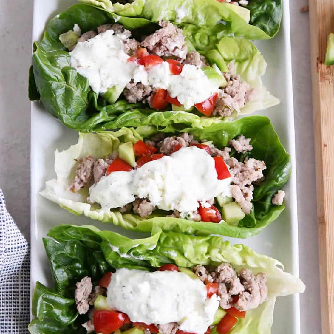 Gyro lettuce wraps