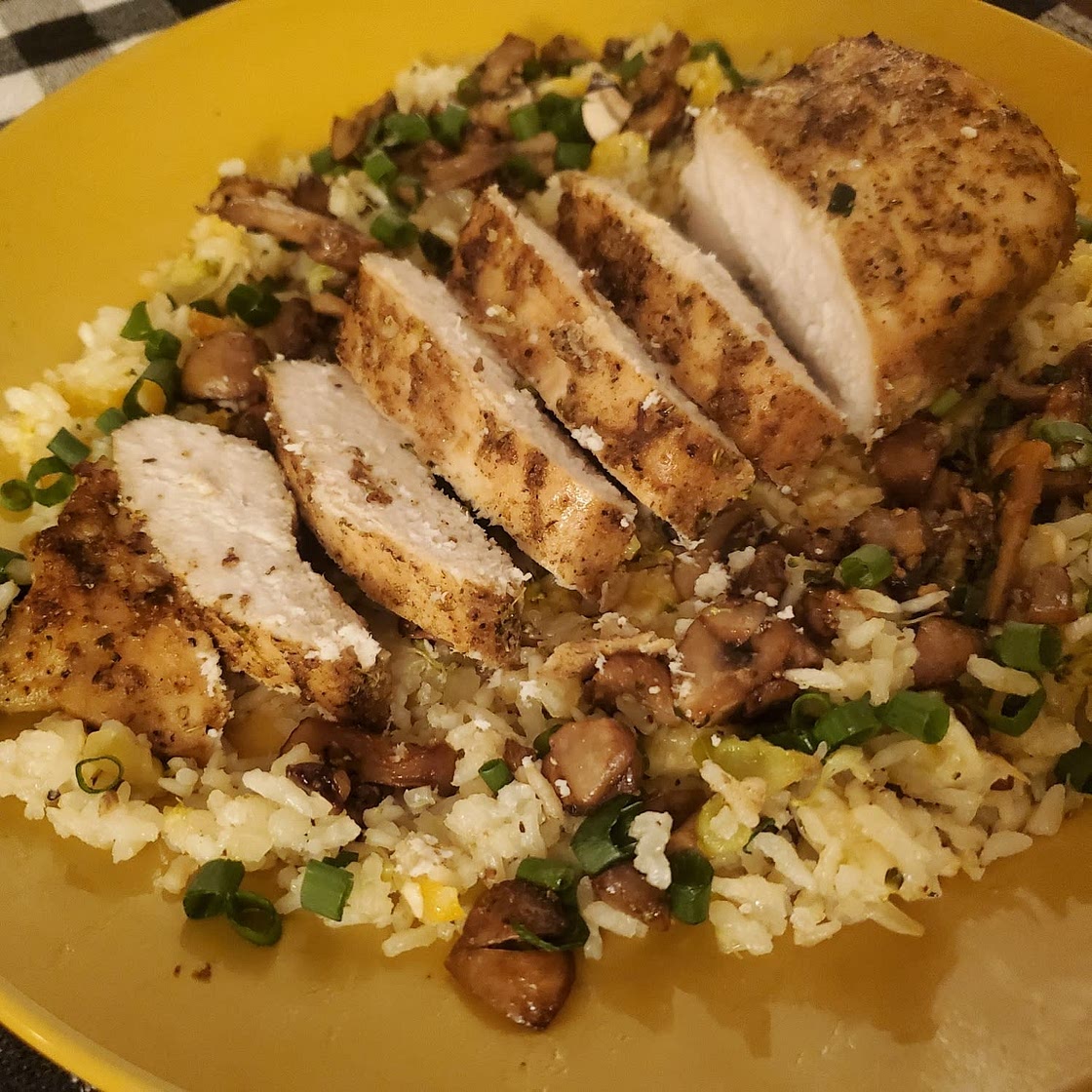 Oven Baked Chicken and Rice