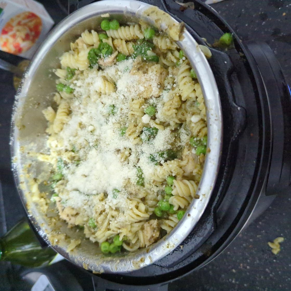 Instant Pot Pesto Chicken Pasta