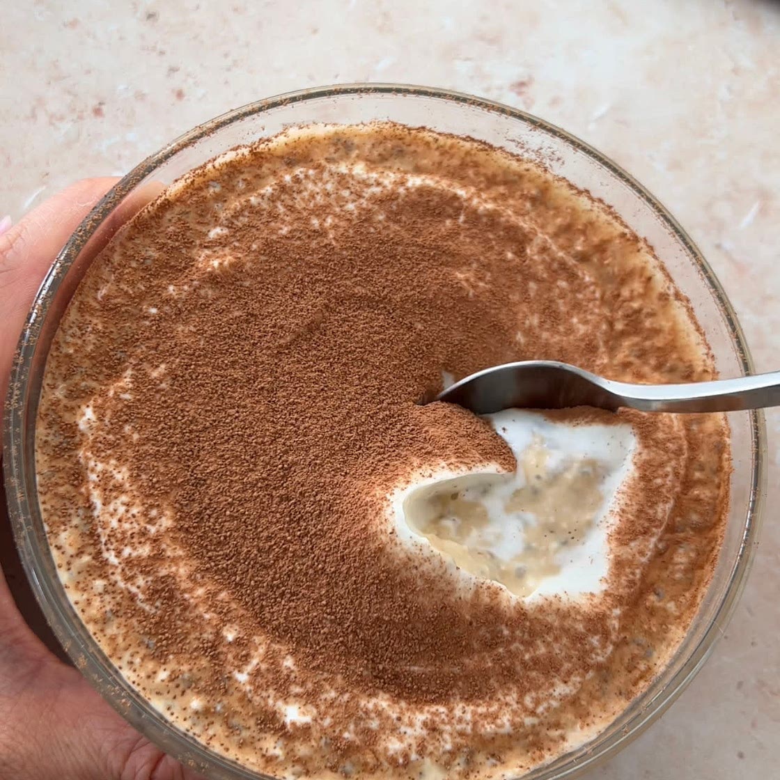 Tiramisu Overnight Oats