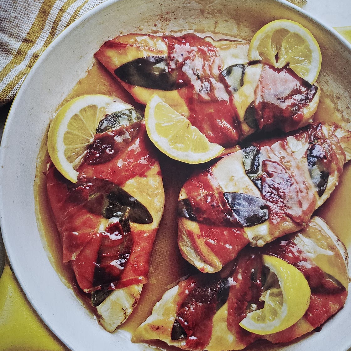 Lemony Chicken Saltimbocca