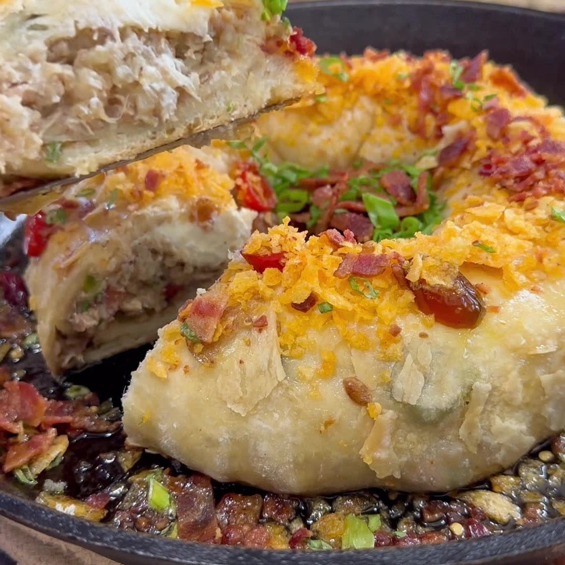 Boudin King Cake