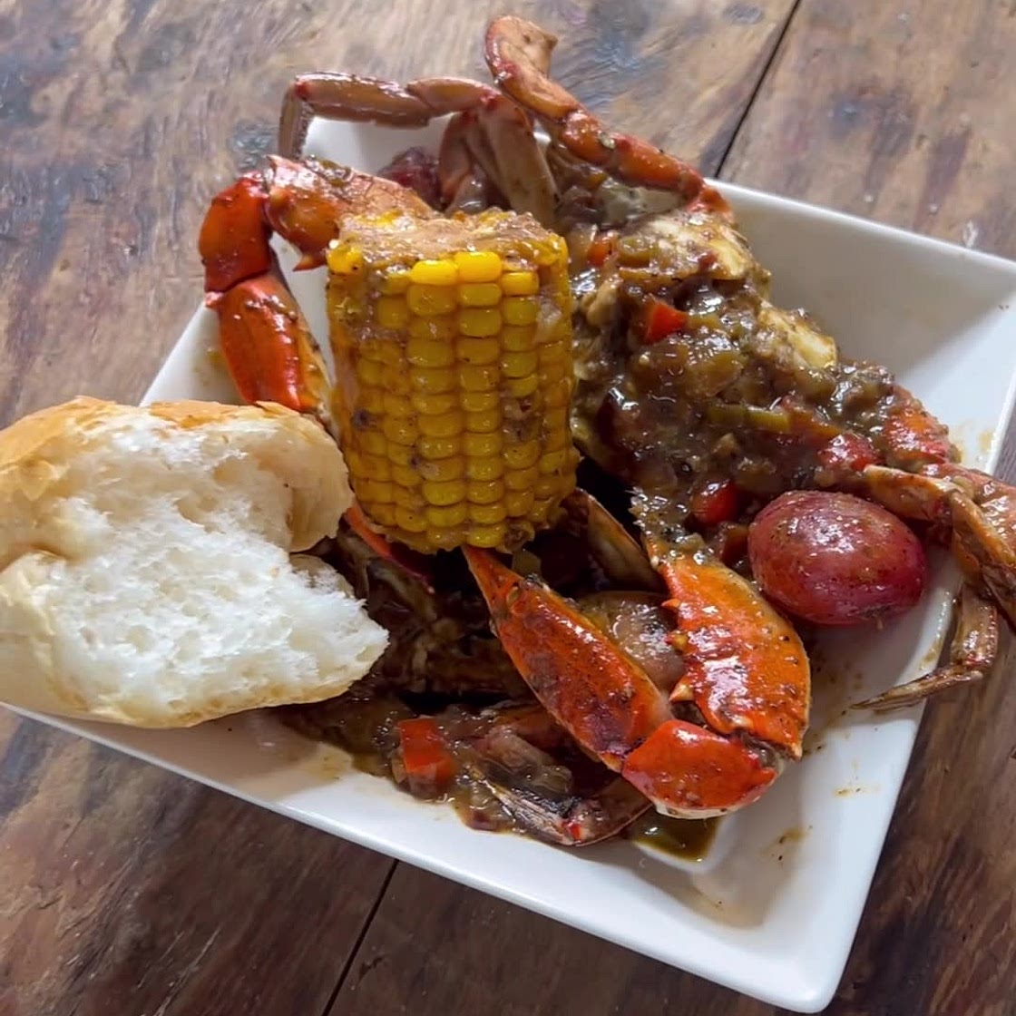 BBQ Blue Crabs