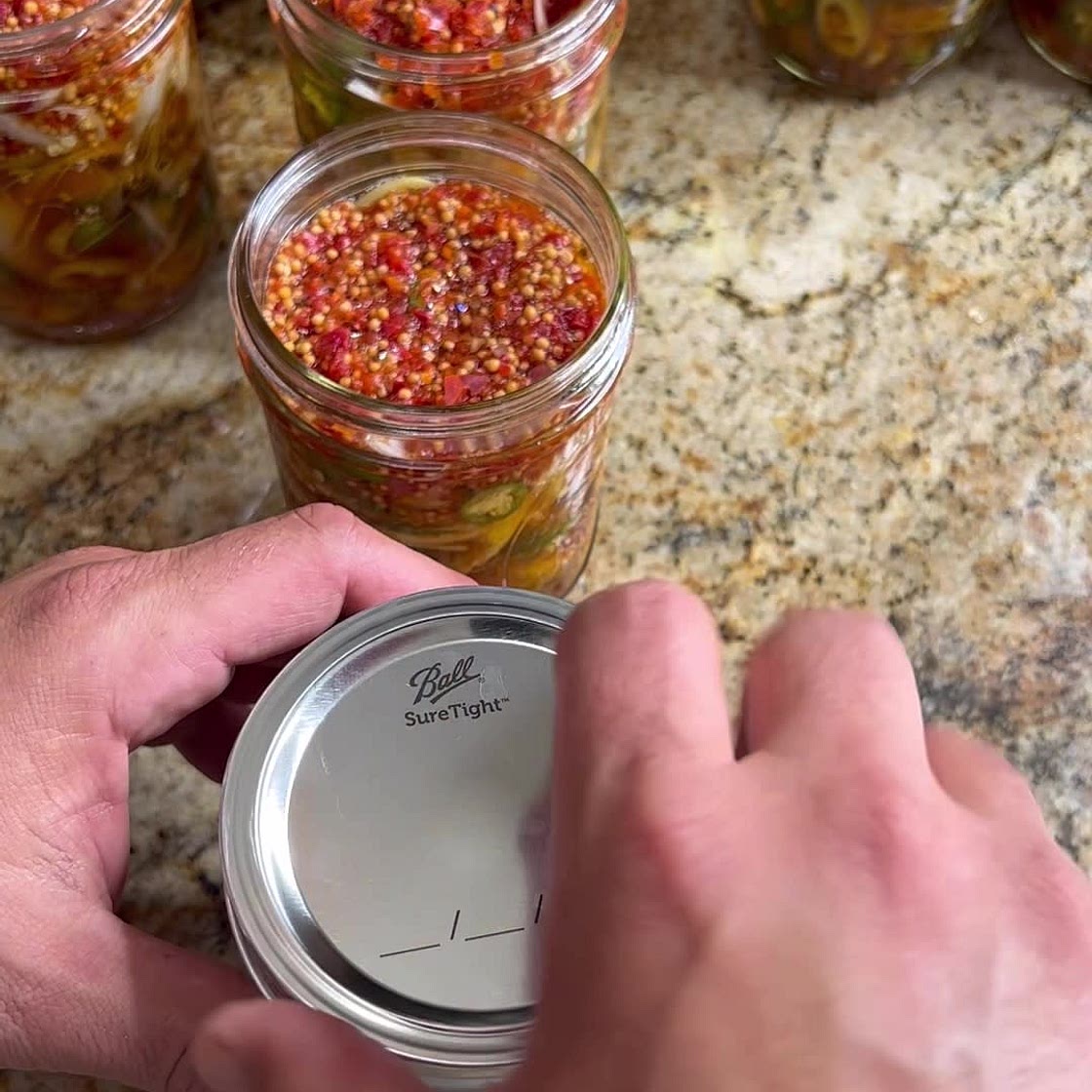 Backyard Pickled Peppers