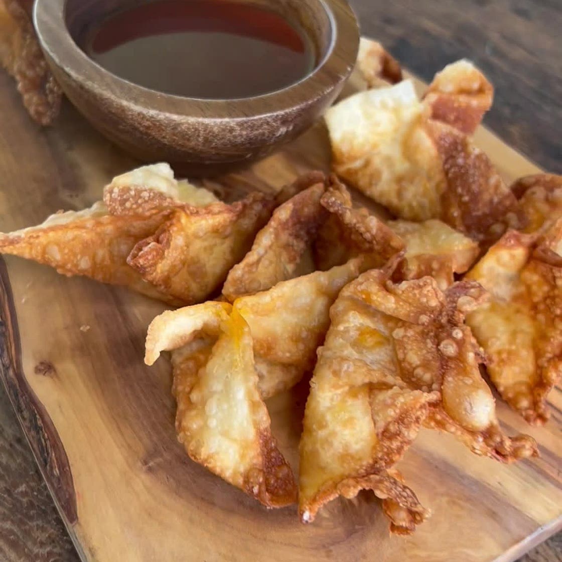 Crawfish Boudin Rangoon