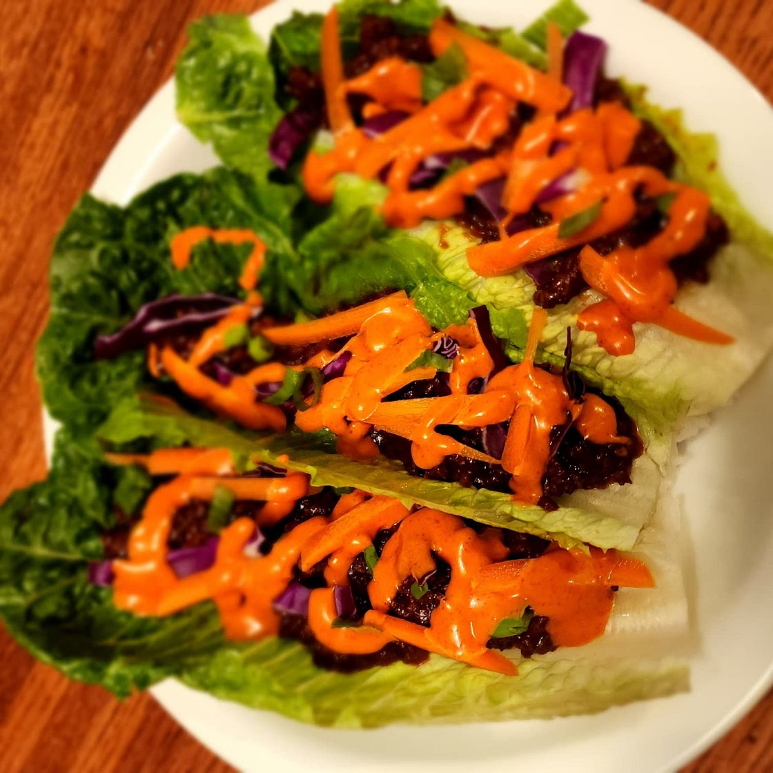 Korean Style Beef Lettuce Wraps