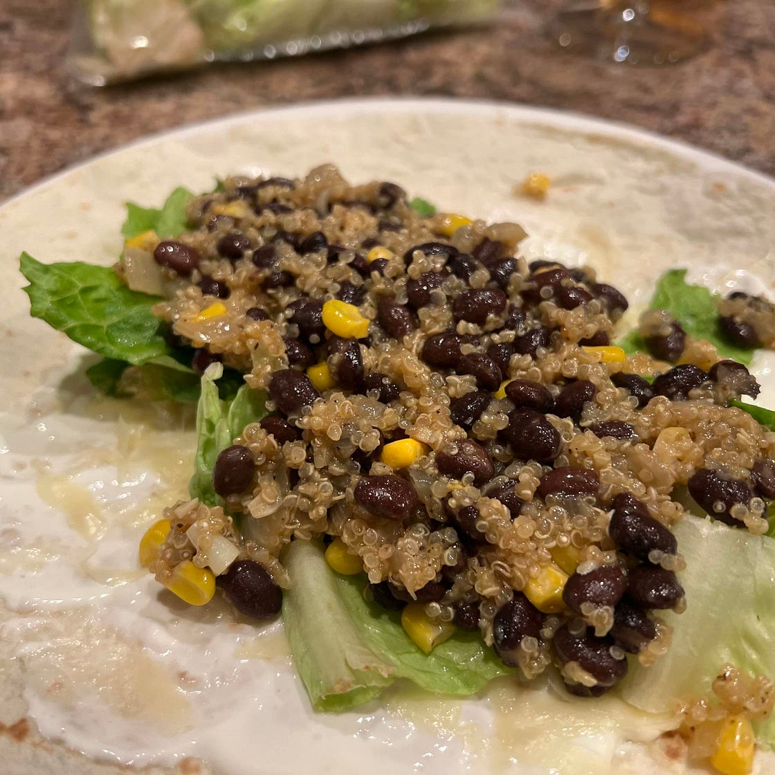 Quinoa and Black Bean Burritos