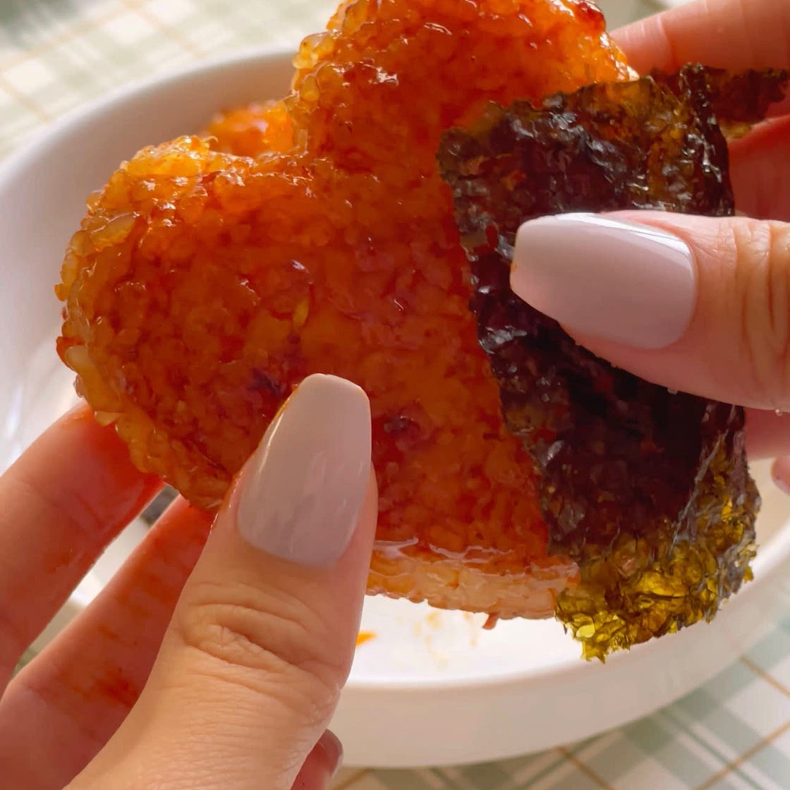 Gochujang Cheesy Rice Balls (Spicy Yaki Onigiri)