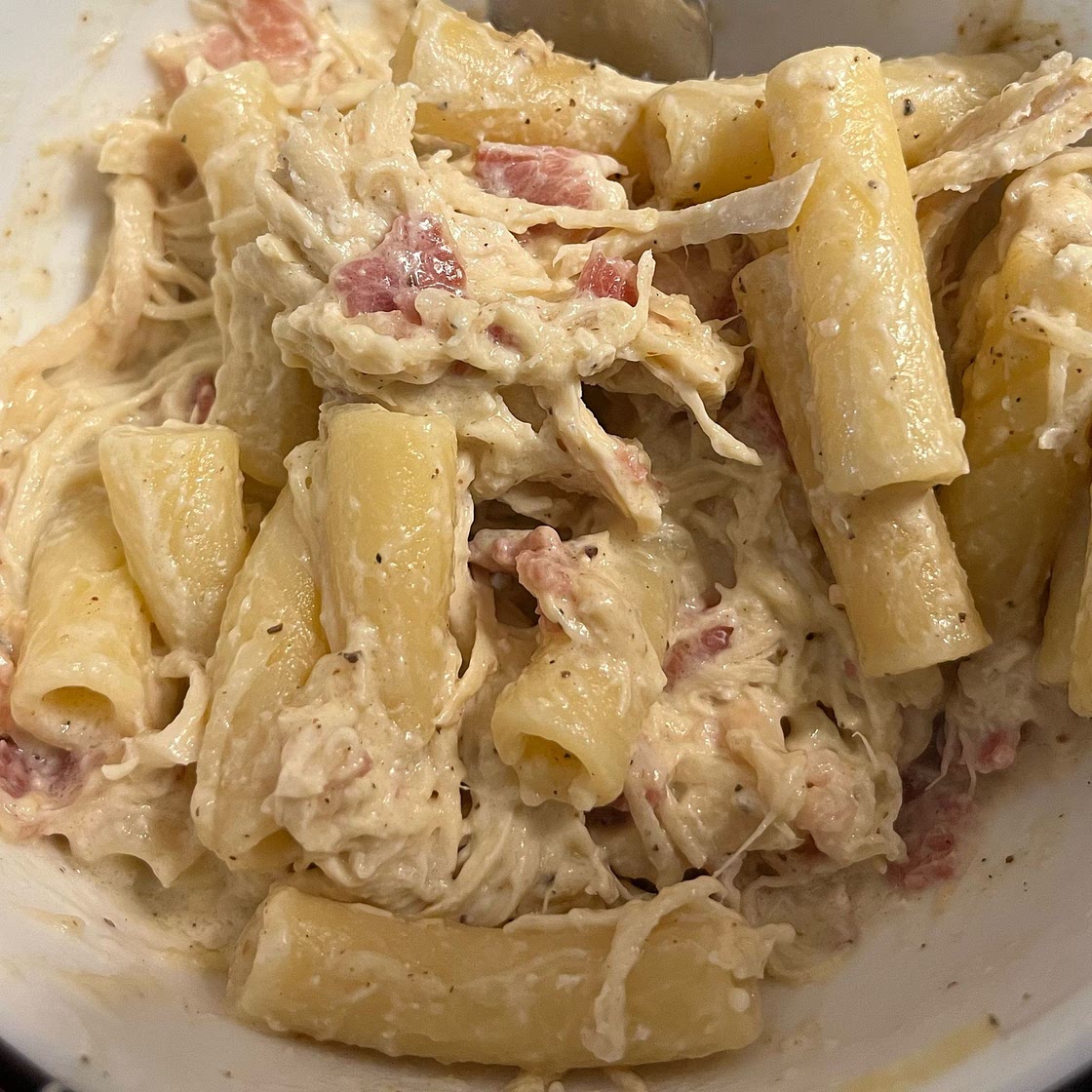 Chicken Bacon Ranch Pasta