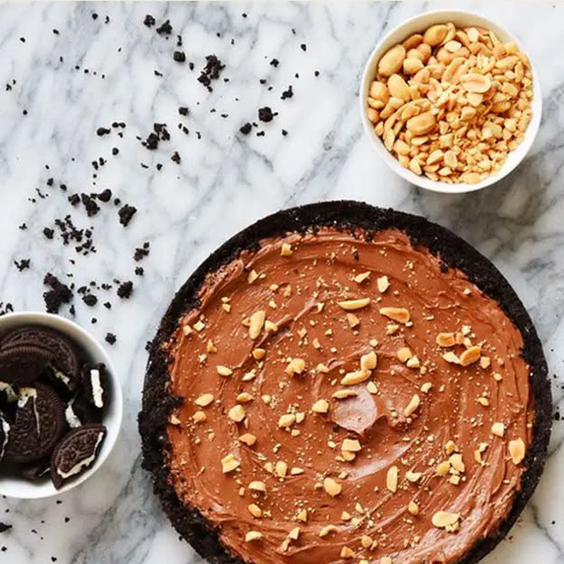 No-Bake Nutella Pie With Oreo Crust
