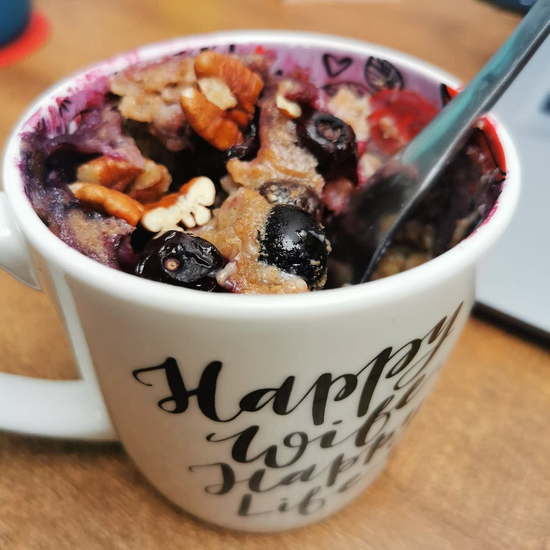 Blueberry Breakfast Mug Cake | MyFitnessPal