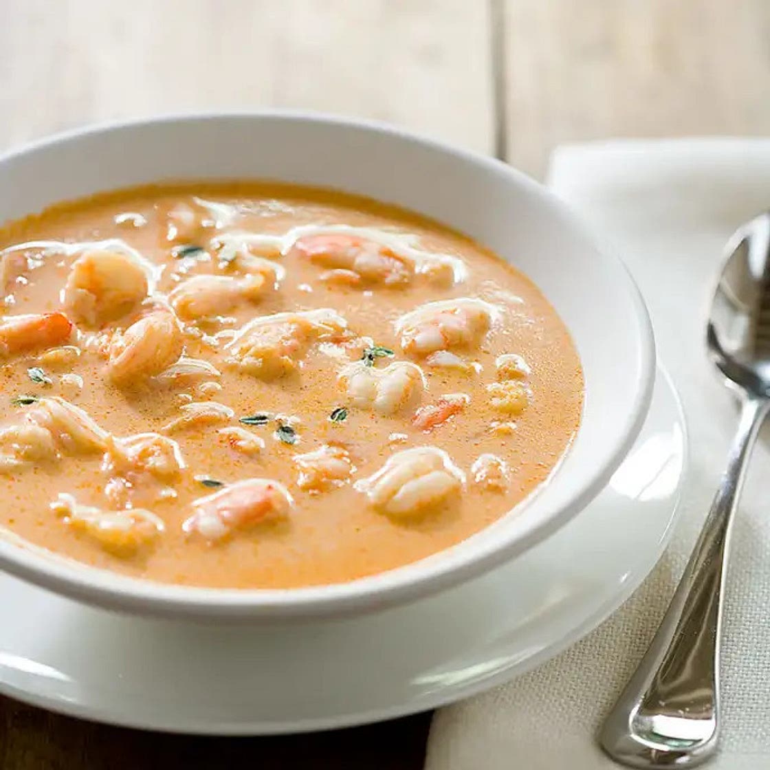Creamy Shrimp Bisque