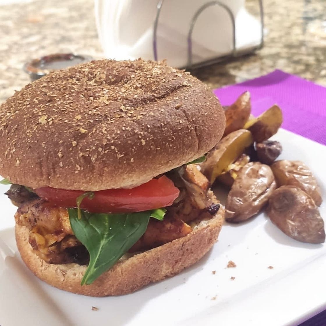 Portuguese Style Chicken Burger